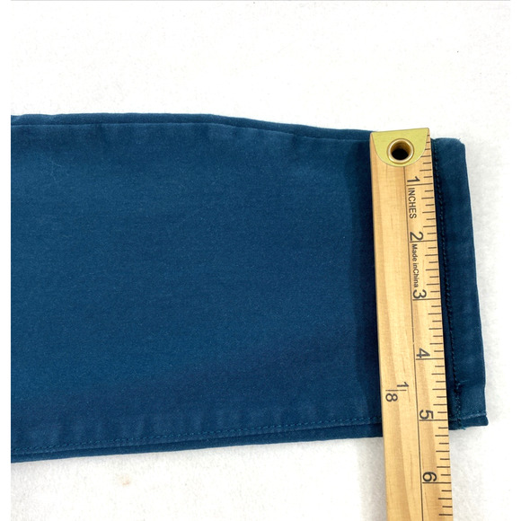 Maurices Jeans Womens Size L-R Dark Teal Blue Denim Stretch Skinny - Picture 10 of 11